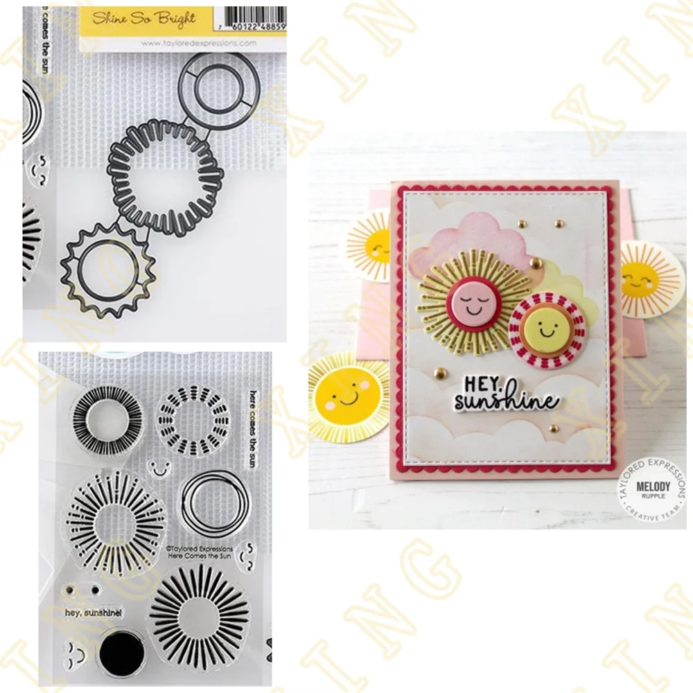 Hey Sunshinel Metal Cutting Dies Silicone Stamps Scrapbooking New Make Photo Album Card DIY Paper Embossing Craft Supplies
Hey Sunshinel Metal Cutting Dies Silicone Stamps Scrapbooking New Make Photo Album Card DIY Paper Embossing Craft Supplies