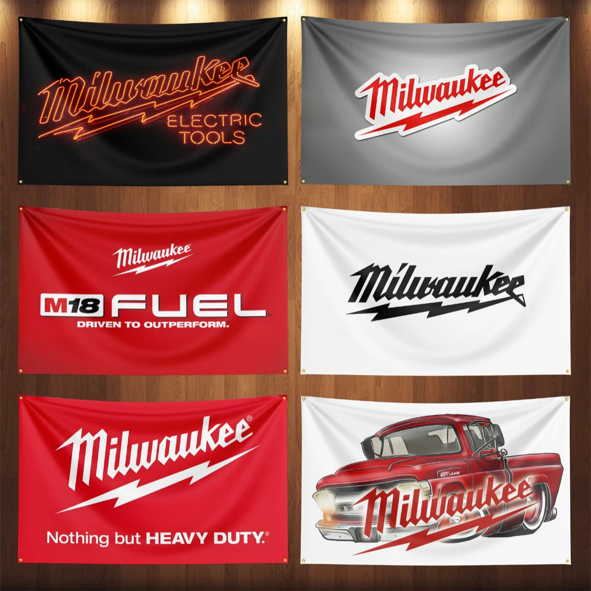 Milwaukees Flag Nothing But Heavy Duty Flag 3x5Ft Polyester Digital Printing Banner For Garage or Out door Decoration
Milwaukees Flag Nothing But Heavy Duty Flag 3x5Ft Polyester Digital Printing Banner For Garage or Out door Decoration