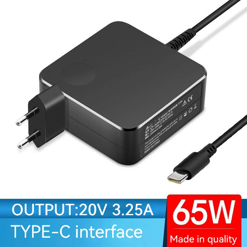 

20V 3.25A TYPE-C Laptop Ac Adapter Charger For HP Spectre X360 X2 12-AB 12-c 13-C 13-ak 13-aw 13-ap 13-w 13-v 15-BL 15-ch series