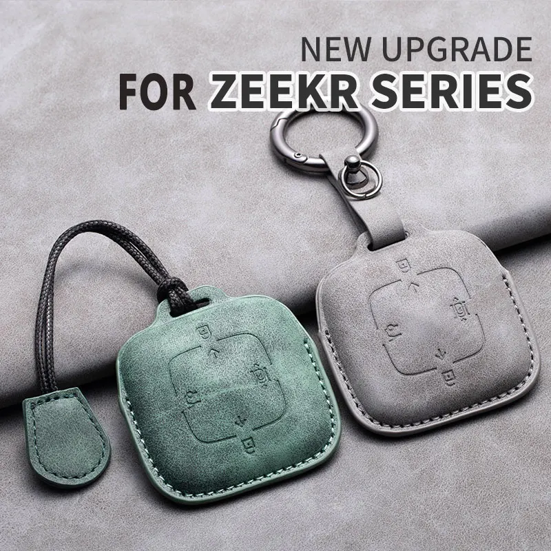 Car-styling Leather Car Smart Remote Key Case Cover Shell Holder Fob For ZEEKR 001 Key Bag Auto Interior Accessories
Car-styling Leather Car Smart Remote Key Case Cover Shell Holder Fob For ZEEKR 001 Key Bag Auto Interior Accessories