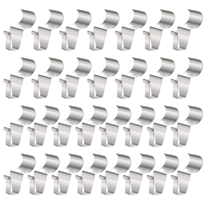 30 Pack Vinyl Siding Hook Hanger, No-Hole Needed Heavy Duty Vinyl Siding Clips For No Damage Hanging Things On Siding Durable
30 Pack Vinyl Siding Hook Hanger, No-Hole Needed Heavy Duty Vinyl Siding Clips For No Damage Hanging Things On Siding Durable