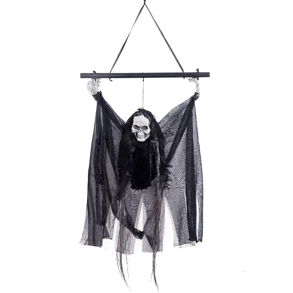Haunted House Decoration Voice-activated Black Pole Hanging Ghost Horror Scary Hanging Flying Pendant
Haunted House Decoration Voice-activated Black Pole Hanging Ghost Horror Scary Hanging Flying Pendant