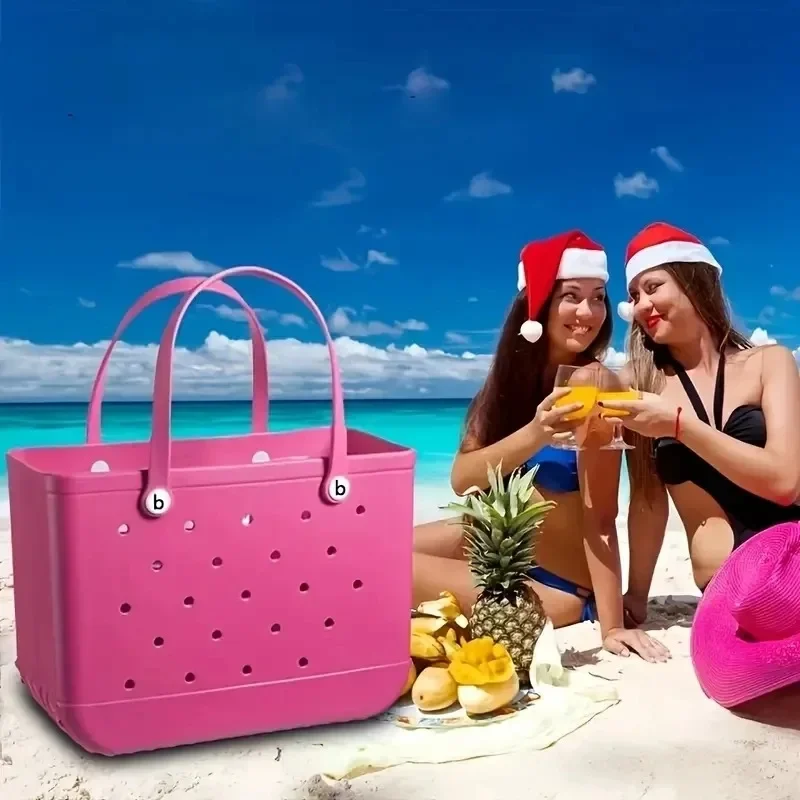 Large Size Rubber Eva Bag Swimming Basket Waterproof Beach Bag for Travel Outdoor Sport Storage Bags Summer Water Park Tote Bags 
Large Size Rubber Eva Bag Swimming Basket Waterproof Beach Bag for Travel Outdoor Sport Storage Bags Summer Water Park Tote Bags