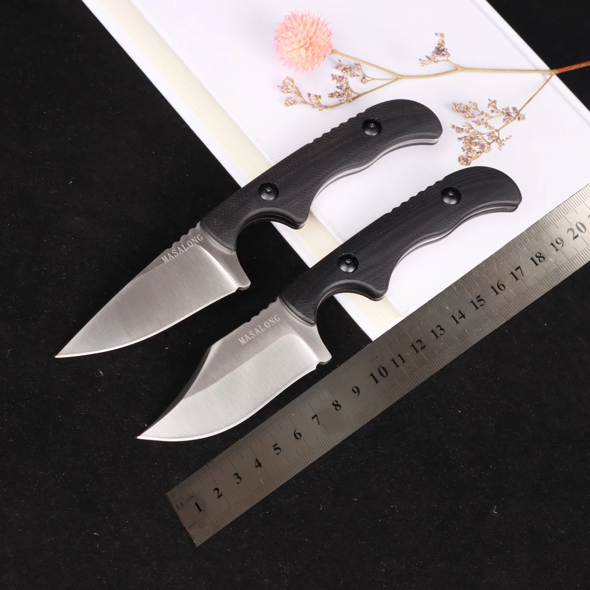 MASALONG kni232 EDC 9Cr14MOV Hard Stainless Steel knife Camping Fixed Blade Knives
MASALONG kni232 EDC 9Cr14MOV Hard Stainless Steel knife Camping Fixed Blade Knives