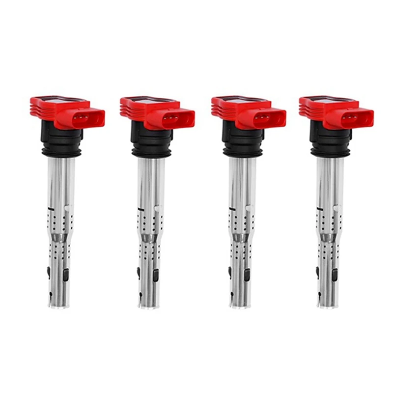 4Pcs Ignition. Coil Pack For- A4 A5 R8 & VW-Golf GTI. 2.0T FSI 06E905115E 06E905115A
4Pcs Ignition. Coil Pack For- A4 A5 R8 & VW-Golf GTI. 2.0T FSI 06E905115E 06E905115A
