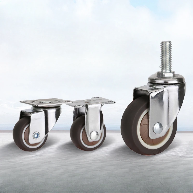 2-inch Handcart Light Chrome Plated TPR Universal Wheels Directional Wheels Chairs Furniture Wheels Brake Casters
2-inch Handcart Light Chrome Plated TPR Universal Wheels Directional Wheels Chairs Furniture Wheels Brake Casters