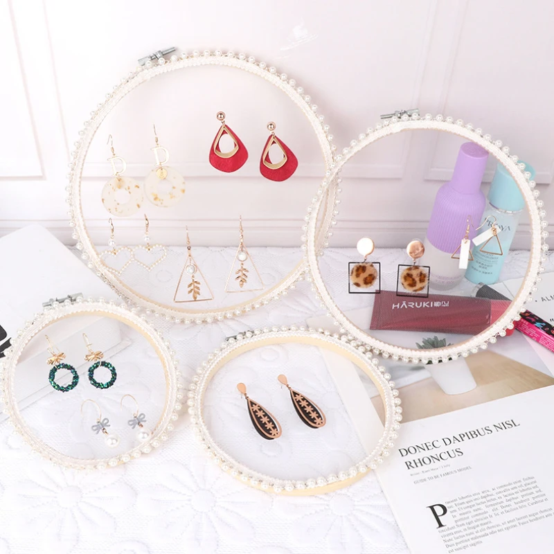 Creative Thin Lace Suspension Earrings Wood Storage Organizer Jewelry Display Stand Rack Box Girl Gifts House Ornaments Crafts
Creative Thin Lace Suspension Earrings Wood Storage Organizer Jewelry Display Stand Rack Box Girl Gifts House Ornaments Crafts