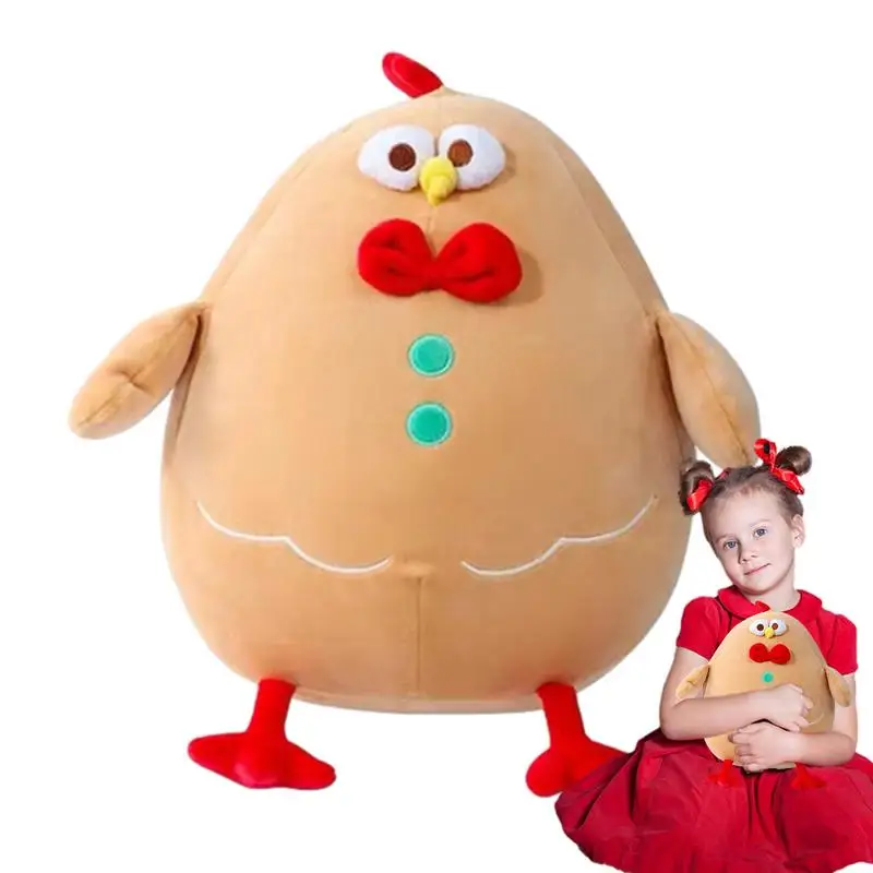 35cm Gingerbread Chicken Christmas Doll Stuffed Animals Gingerbread Roosters Throw Pillow Cushion Gingerbread House Decoration
35cm Gingerbread Chicken Christmas Doll Stuffed Animals Gingerbread Roosters Throw Pillow Cushion Gingerbread House Decoration