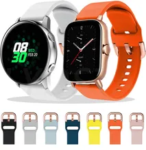 

2022New Sport Silicone Strap For Samsung galaxy watch 3/42mm Xiaomi Huami Amazfit GTR 42mm Active2 40mm44mm Watch Band Wristband