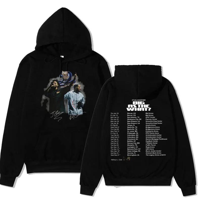 Drake J Cole Big As The What Tour 2024 Rap Music Tour Hoodies Hip Hop Gothic Streetwear Sweatshirts Men's Women's Fleece Hoody
Drake J Cole Big As The What Tour 2024 Rap Music Tour Hoodies Hip Hop Gothic Streetwear Sweatshirts Men's Women's Fleece Hoody