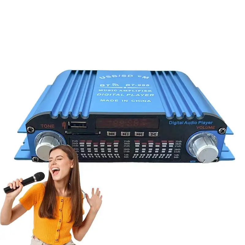 Радиоприемник для автомобиля, компактный беспроводной Hi-Fi стереопроигрыватель с дистанционным управлением, простая установка, мощный звуковой усилитель для автомобиля
Радиоприемник для автомобиля, компактный беспроводной Hi-Fi стереопроигрыватель с дистанционным управлением, простая установка, мощный звуковой усилитель для автомобиля
