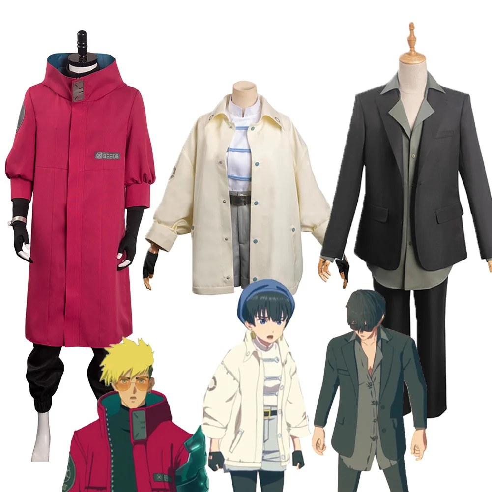 TRIGUN STAMPEDE Meryl Stryfe Wolfwood Stampede Cosplay Costume Coat Female Male Roleplay Outfits Halloween Carnival Party Suit
TRIGUN STAMPEDE Meryl Stryfe Wolfwood Stampede Cosplay Costume Coat Female Male Roleplay Outfits Halloween Carnival Party Suit