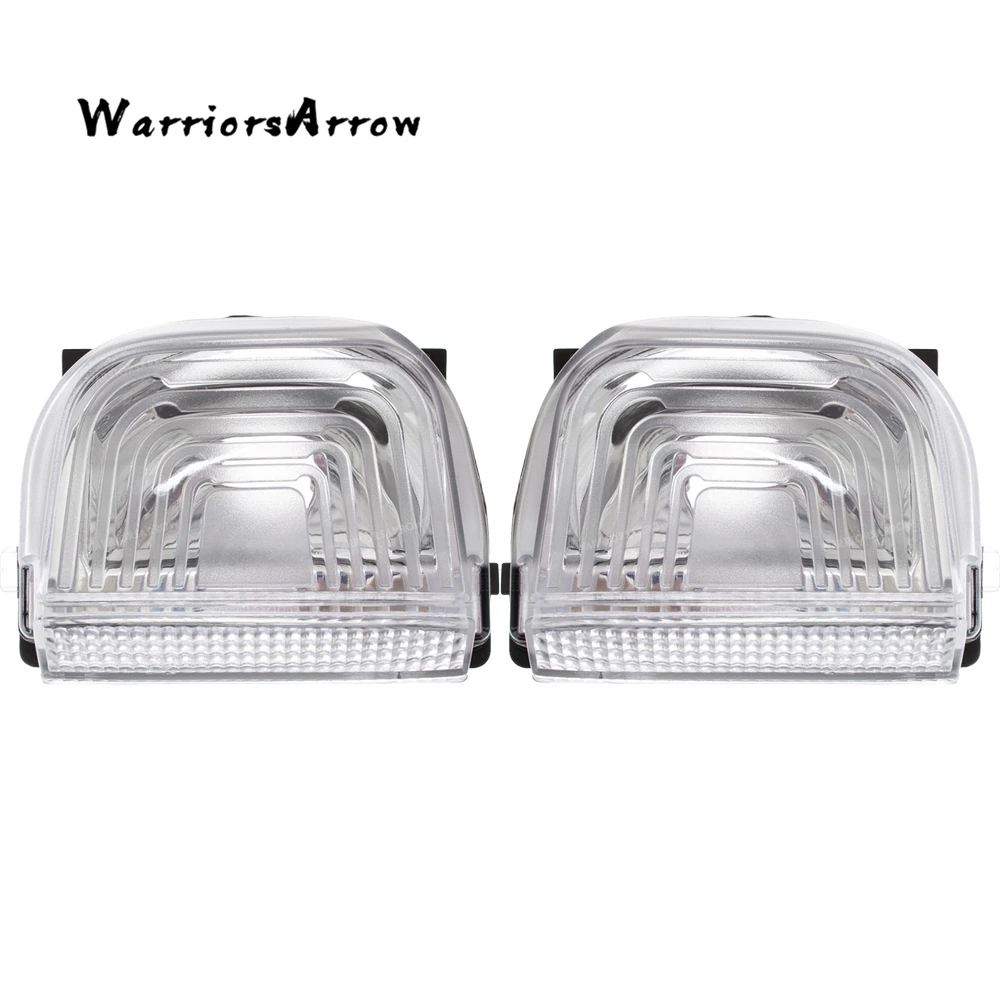 

Pair Front Left Right Rearview Mirror Lamp Turn Signal Lamp Plastic Clear For Mercedes Sprinter 2019-2020 9109064700 9109064600