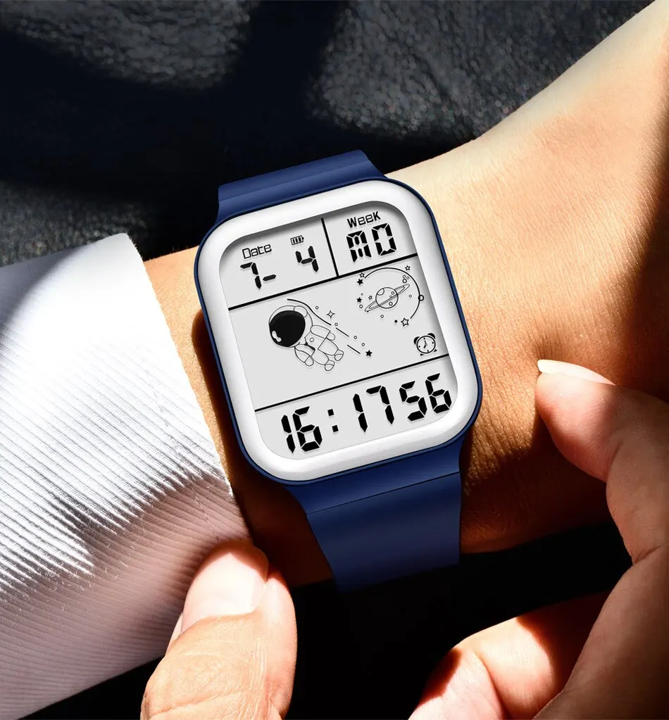 Fashion Student Watches Couple Electronic LED Digital Watch for Men Watch Sport Waterproof Multifunctional Alarm Clock Man 15 Mallzona S84eabad4f4dd48fb9f611495e3099603o Fashion Student Watches Couple Electronic LED Digital Watch for Men Watch Sport Waterproof Multifunctional Alarm Clock Man Mallzona