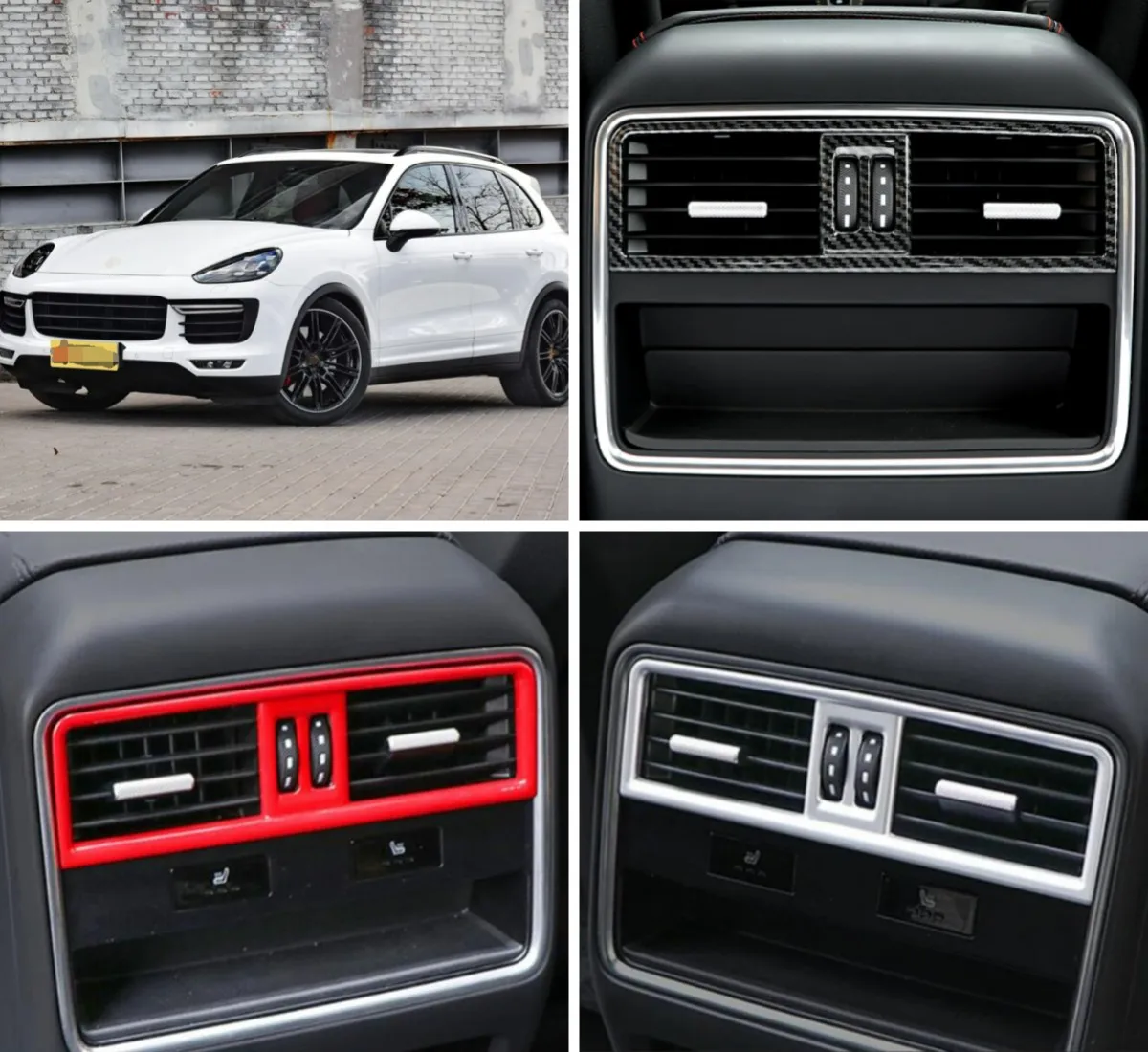 Аксессуары для Porsche Cayenne 2018-2022, задний подлокотник кондиционера, Крышка вентиляционного отверстия
Аксессуары для Porsche Cayenne 2018-2022, задний подлокотник кондиционера, Крышка вентиляционного отверстия