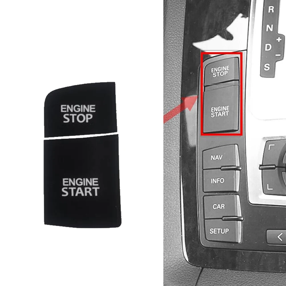 

1x Engine Ignition Start-Stop Switch Button Sticker Repair Kit Fits For Q7 2006-2009(Only Suitable For Left-hand Drive Vehicles)