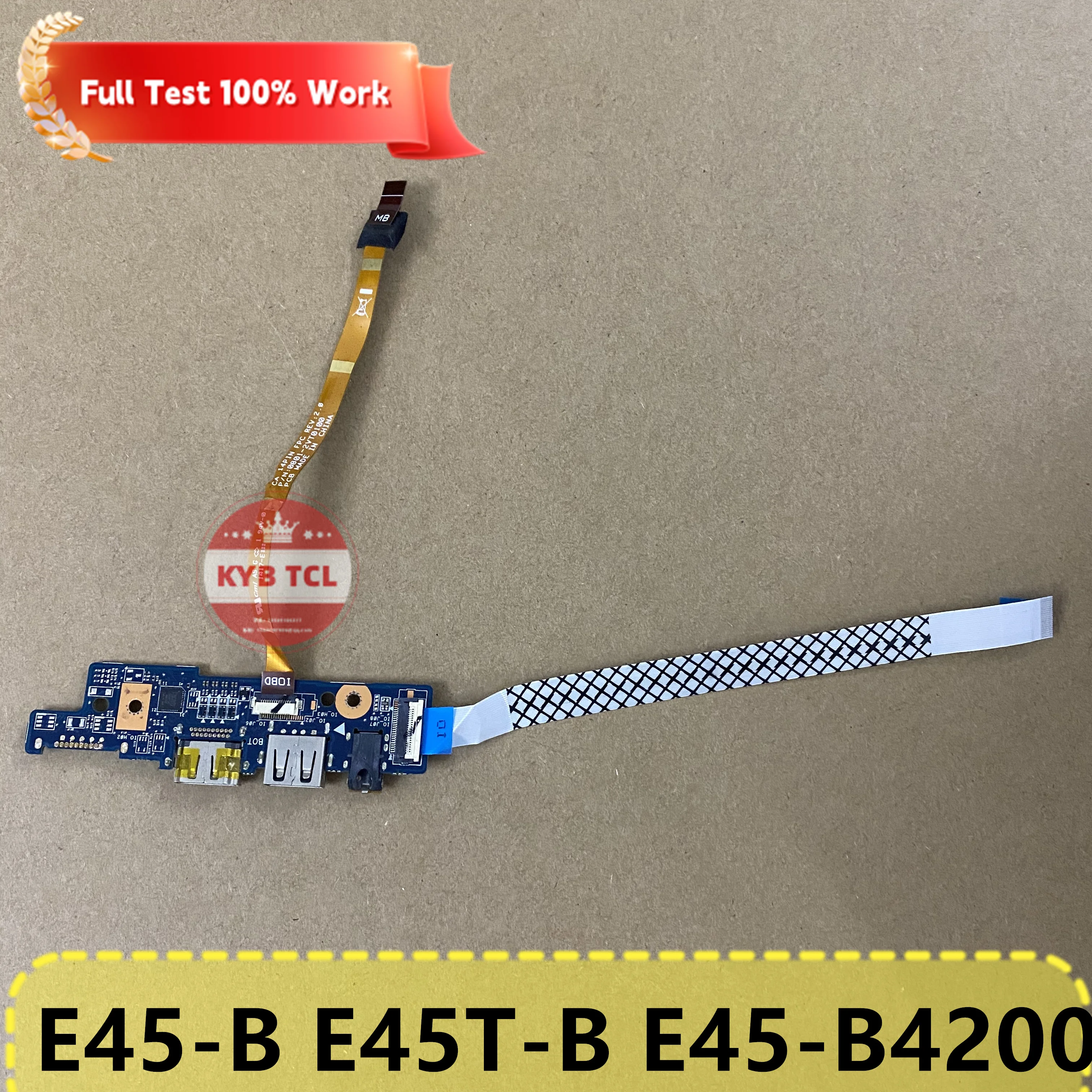 0801-2VT0100 Toshiba Satellite E45-B E45T-B E45-B4200 E45t-B4106 Подлинный ноутбук USB Audio HDMI Board W / Cable Notebook
0801-2VT0100 Toshiba Satellite E45-B E45T-B E45-B4200 E45t-B4106 Подлинный ноутбук USB Audio HDMI Board W / Cable Notebook
