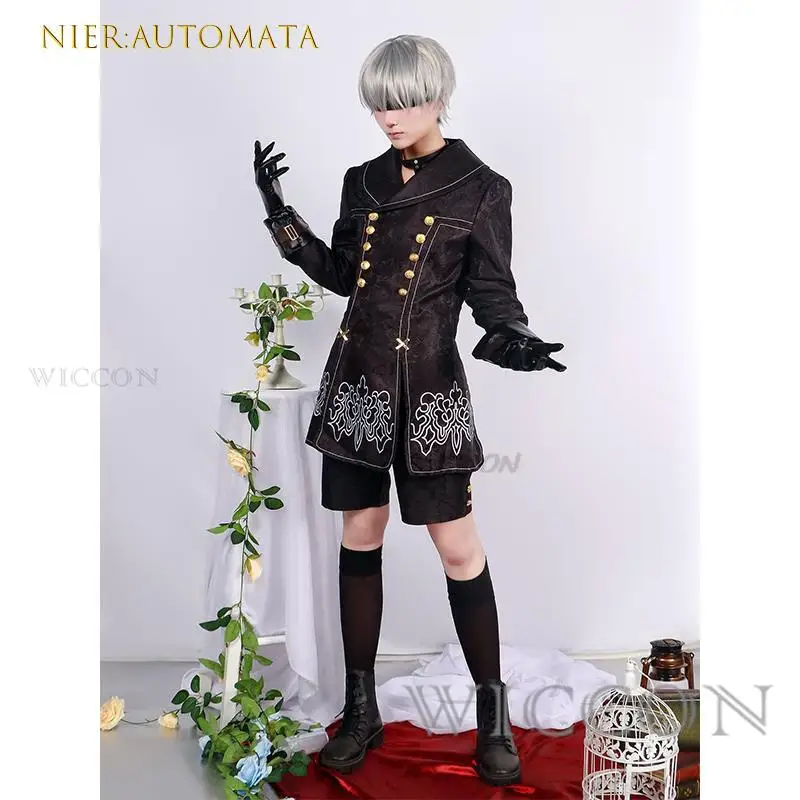 Игра Аниме ниус: Automata косплей 9S Косплей котжум YoRHa № 9 Тип S Униформа куртка брюки Одежда для глаз перчатки костюм на Хэллоуин
Игра Аниме ниус: Automata косплей 9S Косплей котжум YoRHa № 9 Тип S Униформа куртка брюки Одежда для глаз перчатки костюм на Хэллоуин