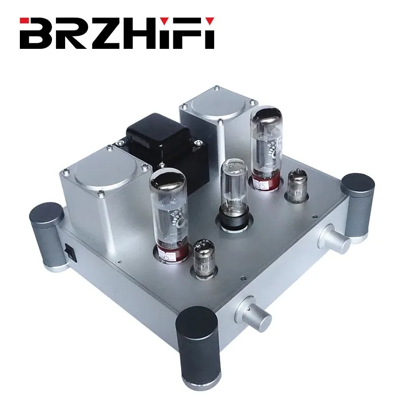 

BREEZE A20 EL34 Class A Tube Power Audio Amplifier 10W*2 Close to 300B Stereo Sound Z11 Transformer All Aluminum Case HiFi Amp