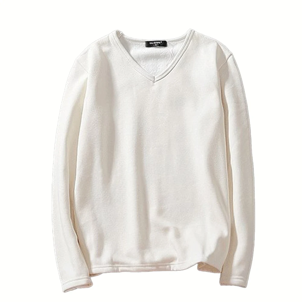 Pullover Top Fleece Lined Long Sleeve Slim Fit Thermal Undershirt V Neck Winter Warm Affordable Brand New Fashion
Pullover Top Fleece Lined Long Sleeve Slim Fit Thermal Undershirt V Neck Winter Warm Affordable Brand New Fashion