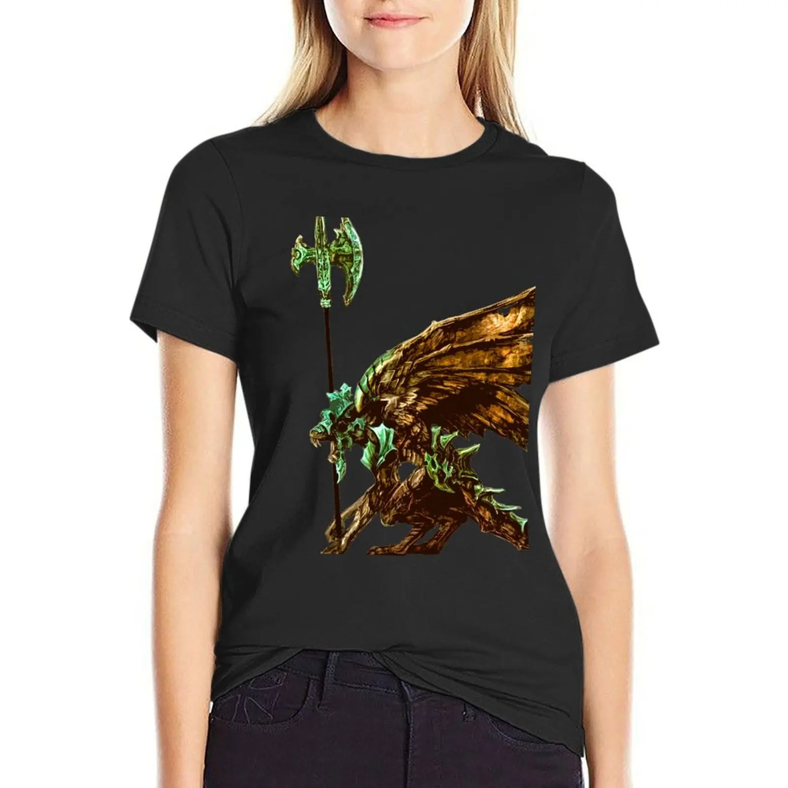 Bell Gargoyle T-Shirt oversized Blouse summer tops shirts graphic tees black t shirts for Women
Bell Gargoyle T-Shirt oversized Blouse summer tops shirts graphic tees black t shirts for Women