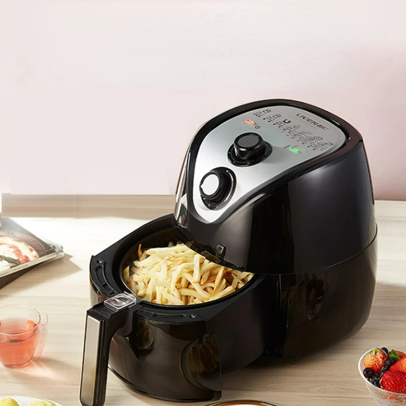 Воздушные фритюрницы с контролируемой температурой, большая емкость, многофункциональная Автоматическая безмасляная электрическая фритюрница, машина для картофеля фри
Воздушные фритюрницы с контролируемой температурой, большая емкость, многофункциональная Автоматическая безмасляная электрическая фритюрница, машина для картофеля фри