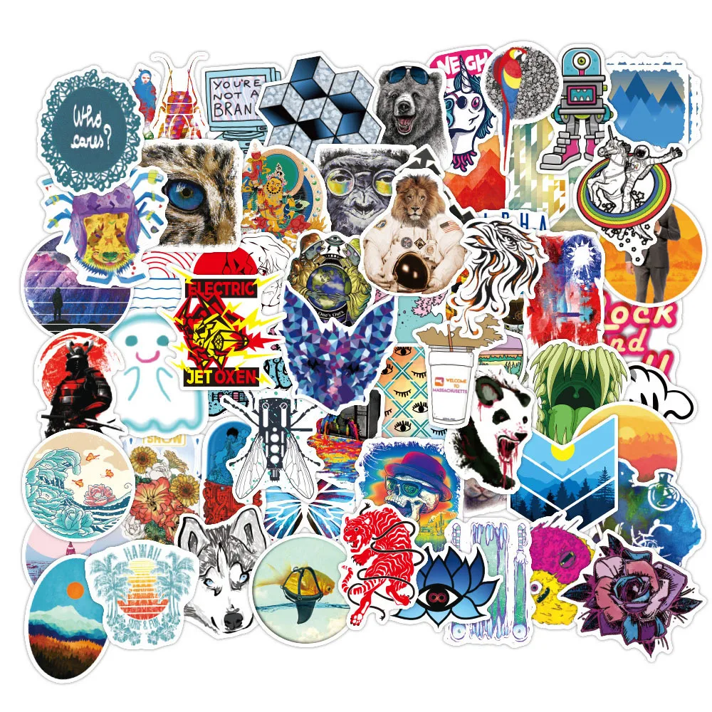 100pcs Warm Magic Color Personalized Cartoon Graffiti Sticker DIY Cars Laptop Luggage Phone Classic Toy Waterproof Sticker Decal
100pcs Warm Magic Color Personalized Cartoon Graffiti Sticker DIY Cars Laptop Luggage Phone Classic Toy Waterproof Sticker Decal