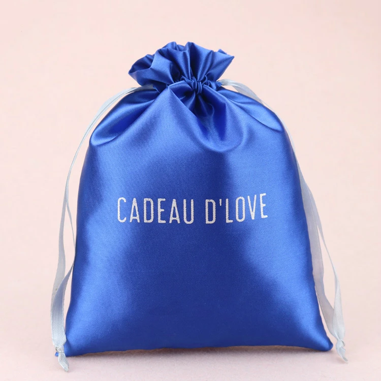 100PCS Satin Gift Bags Silk Drawstring Pouch Packing Jewelry Hair Cosmetic Wedding Party Candy Storage Custom Sachet Print Logo 
100PCS Satin Gift Bags Silk Drawstring Pouch Packing Jewelry Hair Cosmetic Wedding Party Candy Storage Custom Sachet Print Logo