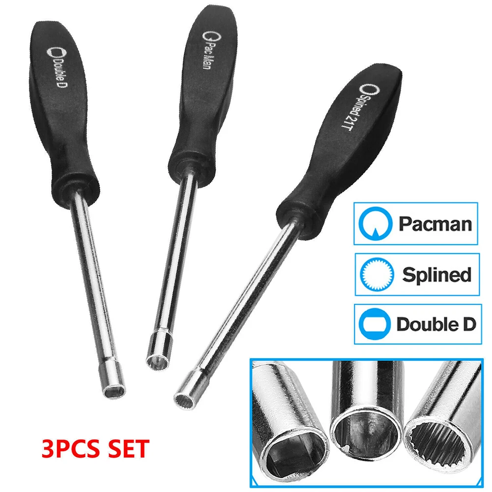 

3Pcs Double D Screwdriver Carburetor Adjustment Chainsaw Steel Tool 1 And 21 Tooth Screwdriver Black For Poulan For Craftsman