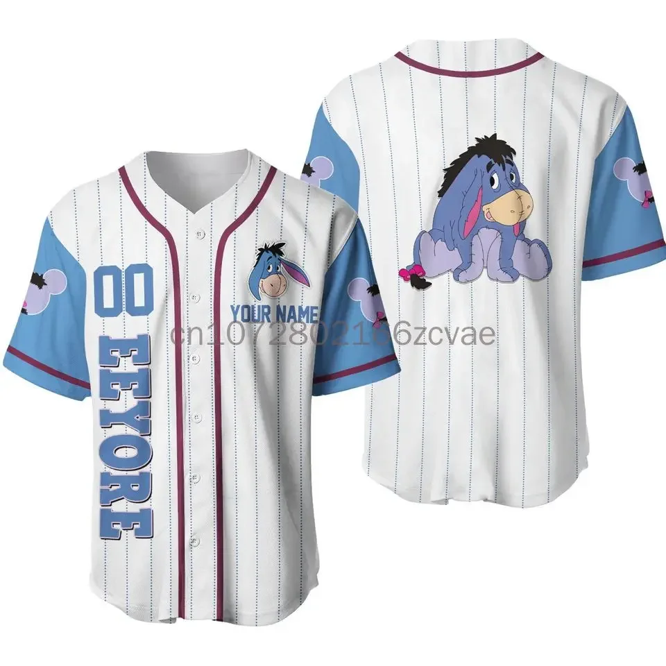 Новинка 2024, бейсбольная Джерси Eeyore с именем на заказ, бейсбольная Джерси, повседневная спортивная рубашка, Мужская и Женская бейсбольная Джерси Y2k
Новинка 2024, бейсбольная Джерси Eeyore с именем на заказ, бейсбольная Джерси, повседневная спортивная рубашка, Мужская и Женская бейсбольная Джерси Y2k