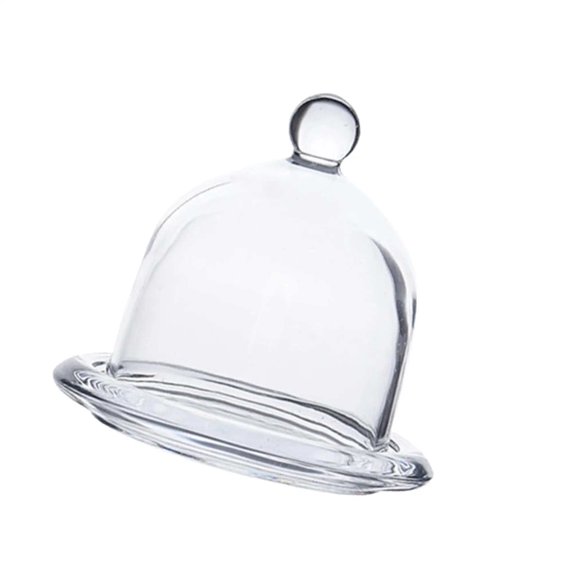 Transparent Glass Dessert Serving Tray with Dome Lid Wedding Cake Pedestal Size L
Transparent Glass Dessert Serving Tray with Dome Lid Wedding Cake Pedestal Size L