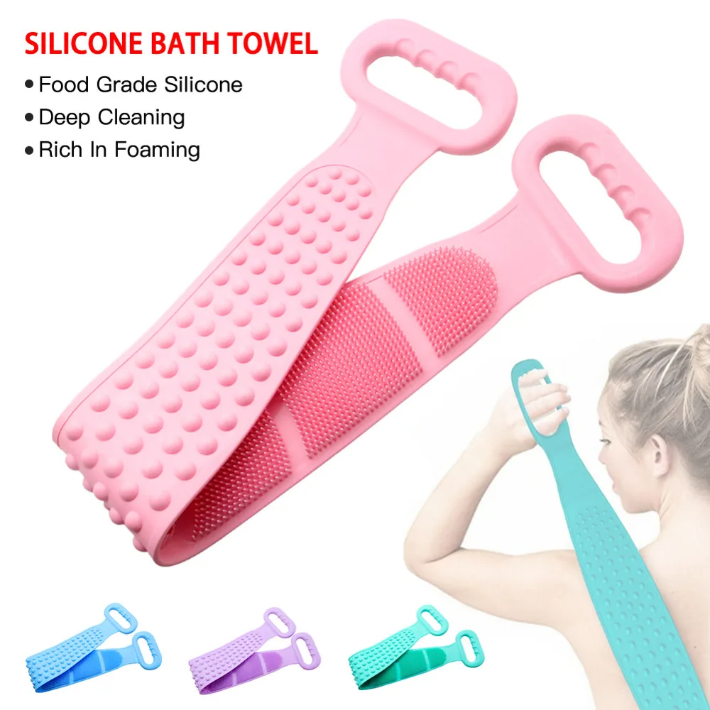 4pcs Silicone Back Scrubber Back Brush Shower Bath Body Brush Silicone Back Scrubber Massage Brush Towel Exfoliating Washcloth
4pcs Silicone Back Scrubber Back Brush Shower Bath Body Brush Silicone Back Scrubber Massage Brush Towel Exfoliating Washcloth