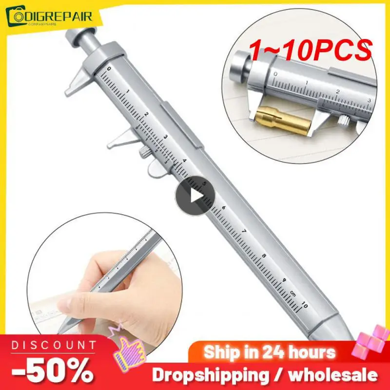 1~10PCS Multifunction 0.5mm Gel Ink Pen Vernier Caliper Roller Ball Pen Stationery Ball-Point 2 Colors Writing Office School
1~10PCS Multifunction 0.5mm Gel Ink Pen Vernier Caliper Roller Ball Pen Stationery Ball-Point 2 Colors Writing Office School