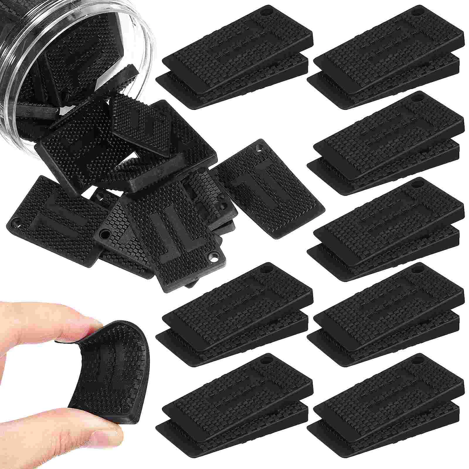 Flexible Plastic Wedges Shims Leveling Blocks Furniture Table Leg Levelers Door Bottom Stopper Block Furniture Feet Pads
Flexible Plastic Wedges Shims Leveling Blocks Furniture Table Leg Levelers Door Bottom Stopper Block Furniture Feet Pads