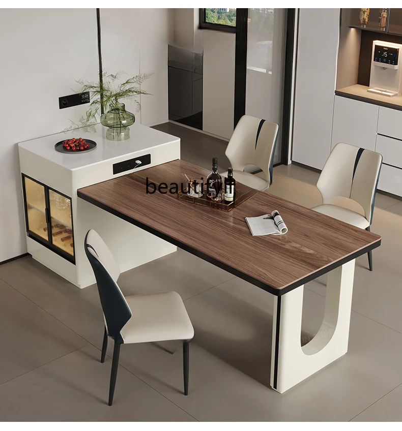 Solid Wood Kitchen Island Dining Table Integrated Household Retractable New Cream Style Small Apartment Dining Chair
Solid Wood Kitchen Island Dining Table Integrated Household Retractable New Cream Style Small Apartment Dining Chair