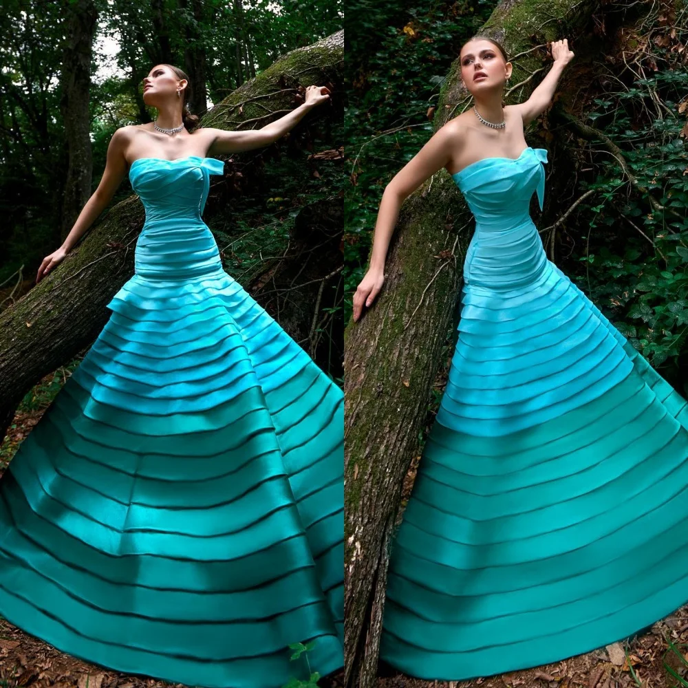 Jiayigong High Quality Exquisite Fashion Strapless A-line Evening Layered Satin Blue Vestido Para Mujer Vestidos Cortos
Jiayigong High Quality Exquisite Fashion Strapless A-line Evening Layered Satin Blue Vestido Para Mujer Vestidos Cortos