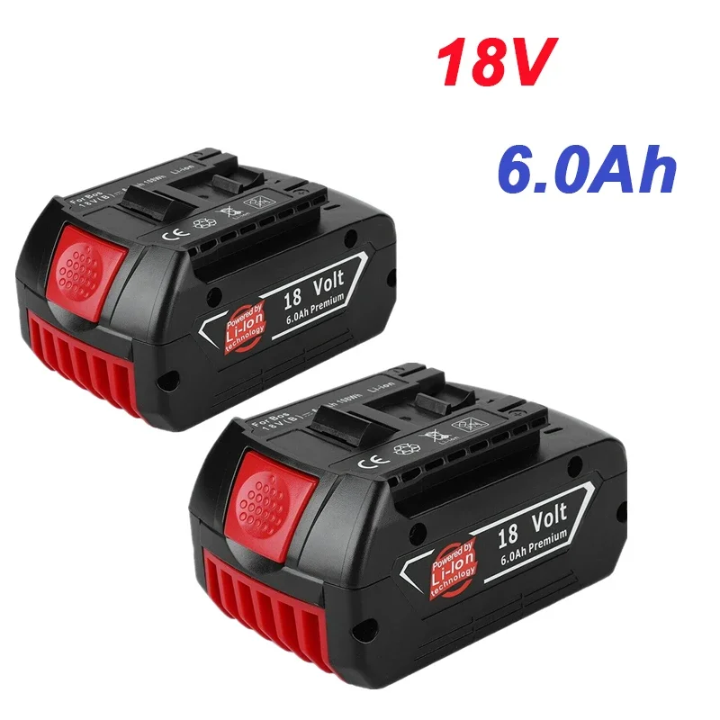 2024 18V 6000mah Rechargeable Battery ForBosch18V Battery Backup 6.0A Portable Replacement For Bosch BAT609 Indicator light
2024 18V 6000mah Rechargeable Battery ForBosch18V Battery Backup 6.0A Portable Replacement For Bosch BAT609 Indicator light