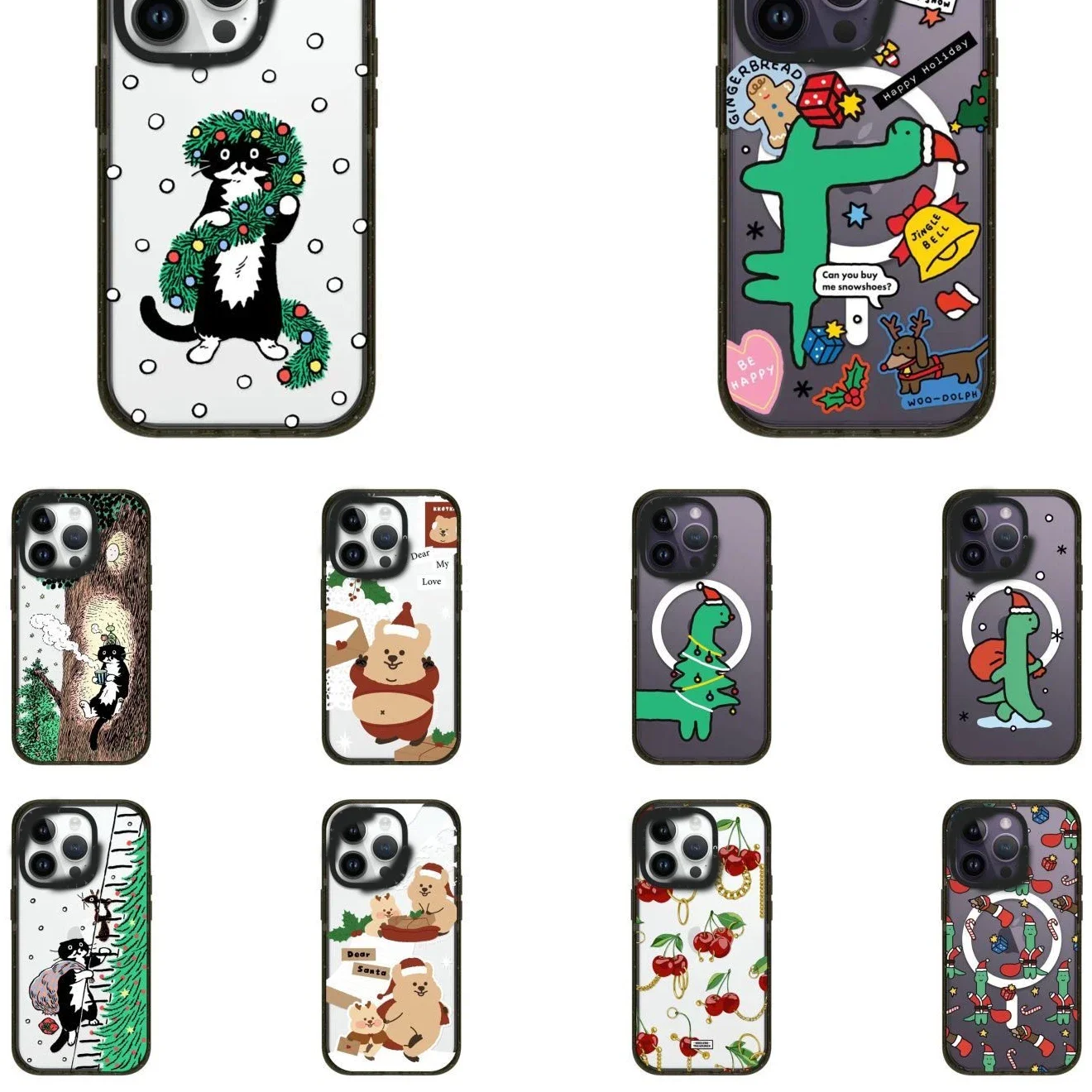 Christmas Cartoon Dinosaur Cat MagSafe Acrylic Phone Case Cover for IPhone 11 12 13 14 15 Pro Max Case for IPhone 15 Pro Max
Christmas Cartoon Dinosaur Cat MagSafe Acrylic Phone Case Cover for IPhone 11 12 13 14 15 Pro Max Case for IPhone 15 Pro Max