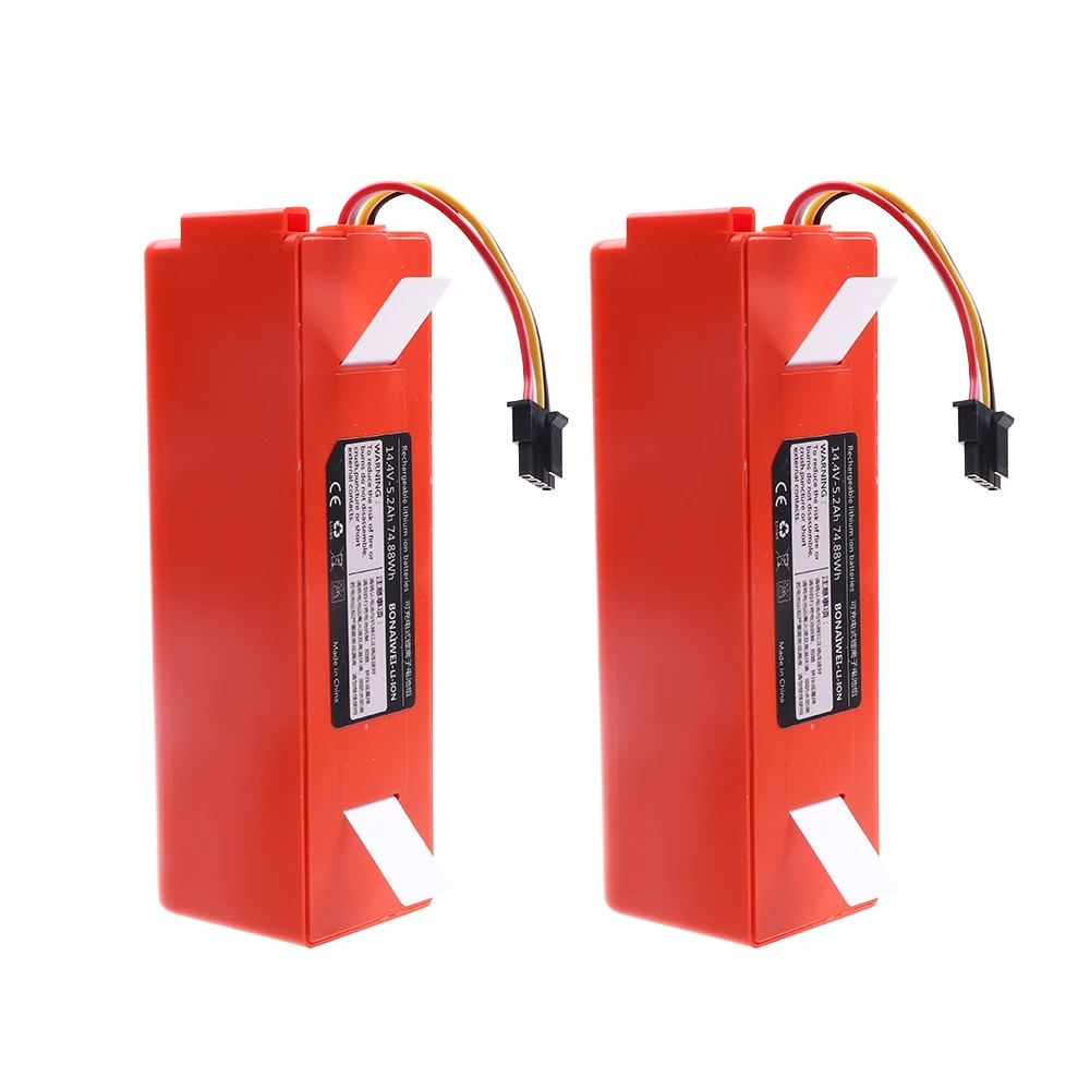 Original Xiaomi 14.4V 12800mAh Li-ion Battery Vacuum Cleaner Accessories for Xiaomi Robotics Cleaner Roborock S50 S51 S55 T4
Original Xiaomi 14.4V 12800mAh Li-ion Battery Vacuum Cleaner Accessories for Xiaomi Robotics Cleaner Roborock S50 S51 S55 T4