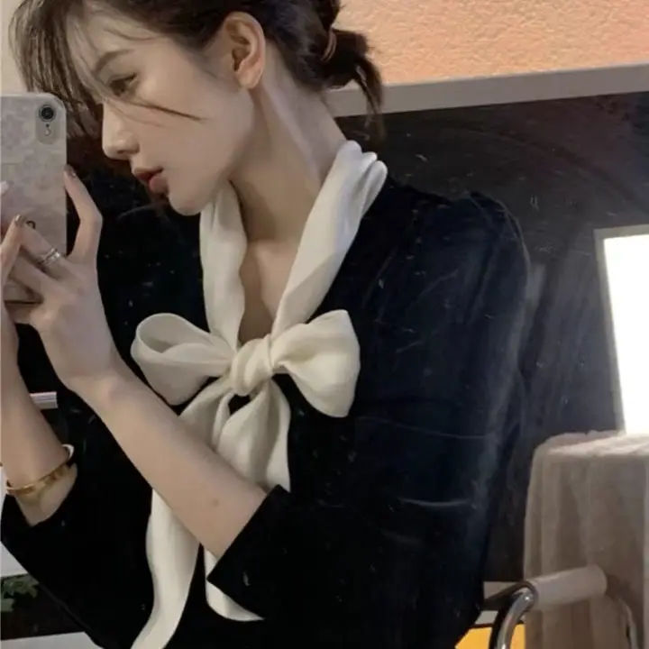 2021 Spring New Fashion Comfortable Casual Thickening Top Women Sexy Puff Sleeve Bottoming Shirt All-match Fashion Clothes
2021 Spring New Fashion Comfortable Casual Thickening Top Women Sexy Puff Sleeve Bottoming Shirt All-match Fashion Clothes