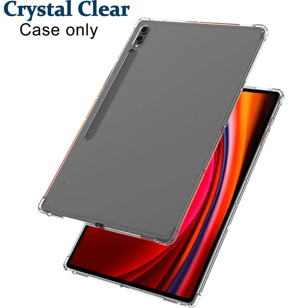 Прозрачный чехол для Samsung Tab S9 /s9 +/s9, ультра противоударный защитный мягкий силиконовый чехол из ТПУ для планшета Z0H2
Прозрачный чехол для Samsung Tab S9 /s9 +/s9, ультра противоударный защитный мягкий силиконовый чехол из ТПУ для планшета Z0H2