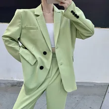 Spring and Summer Temperament Two-piece Suit 2022 Casual Sweet Candy Color Suit Single-breasted Suit Jacket + Suit Pantsit indie
Spring and Summer Temperament Two-piece Suit 2022 Casual Sweet Candy Color Suit Single-breasted Suit Jacket + Suit Pantsit indie