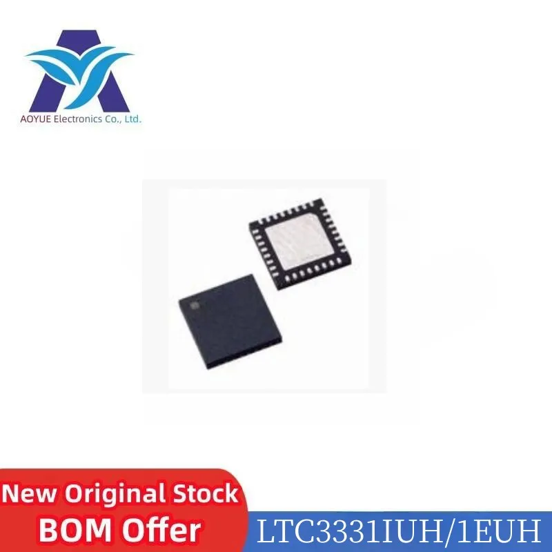5pcs/lot LTC3331EUH LTC3331IUH 3331 QFN-32 Nano power Buck-Boost DC/DC Energy Harvesting Battery Charger Chips
5pcs/lot LTC3331EUH LTC3331IUH 3331 QFN-32 Nano power Buck-Boost DC/DC Energy Harvesting Battery Charger Chips