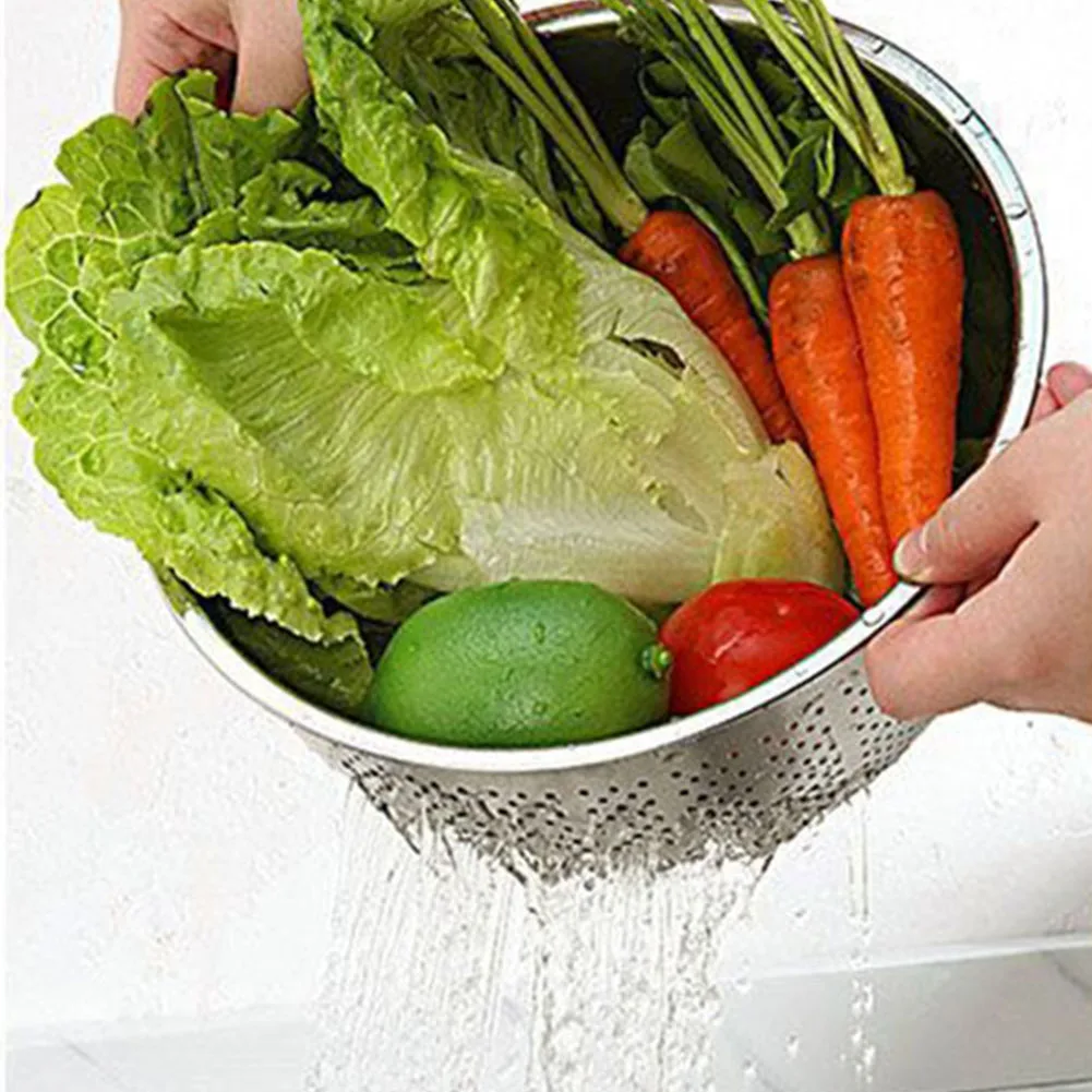 1pcs Rice Washing Bowl Stainless Steel Drainage Basket Slanted Bottom Rice Wash Basin Sieve Strainer Colander Basket Drain Rinse
1pcs Rice Washing Bowl Stainless Steel Drainage Basket Slanted Bottom Rice Wash Basin Sieve Strainer Colander Basket Drain Rinse