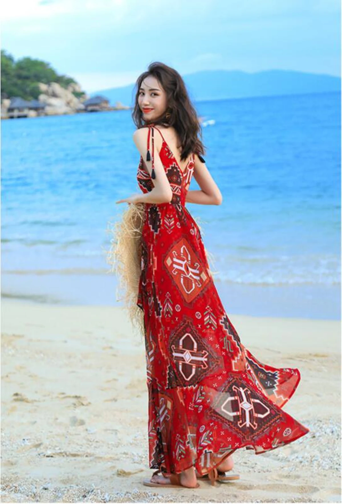 new summer fashion casual plus size brand female women girls Bohemia sleeveless chiffon Beach dress
new summer fashion casual plus size brand female women girls Bohemia sleeveless chiffon Beach dress