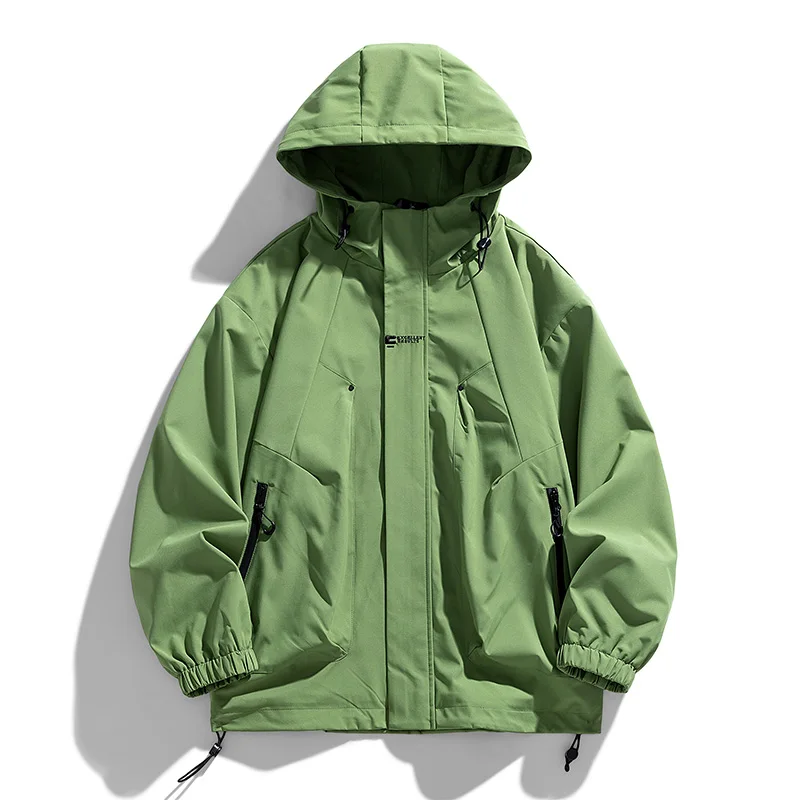 

Outdoor assault sui, men's waterproof windproof hooded mountaineering suit couple style spring and autumn style jacket