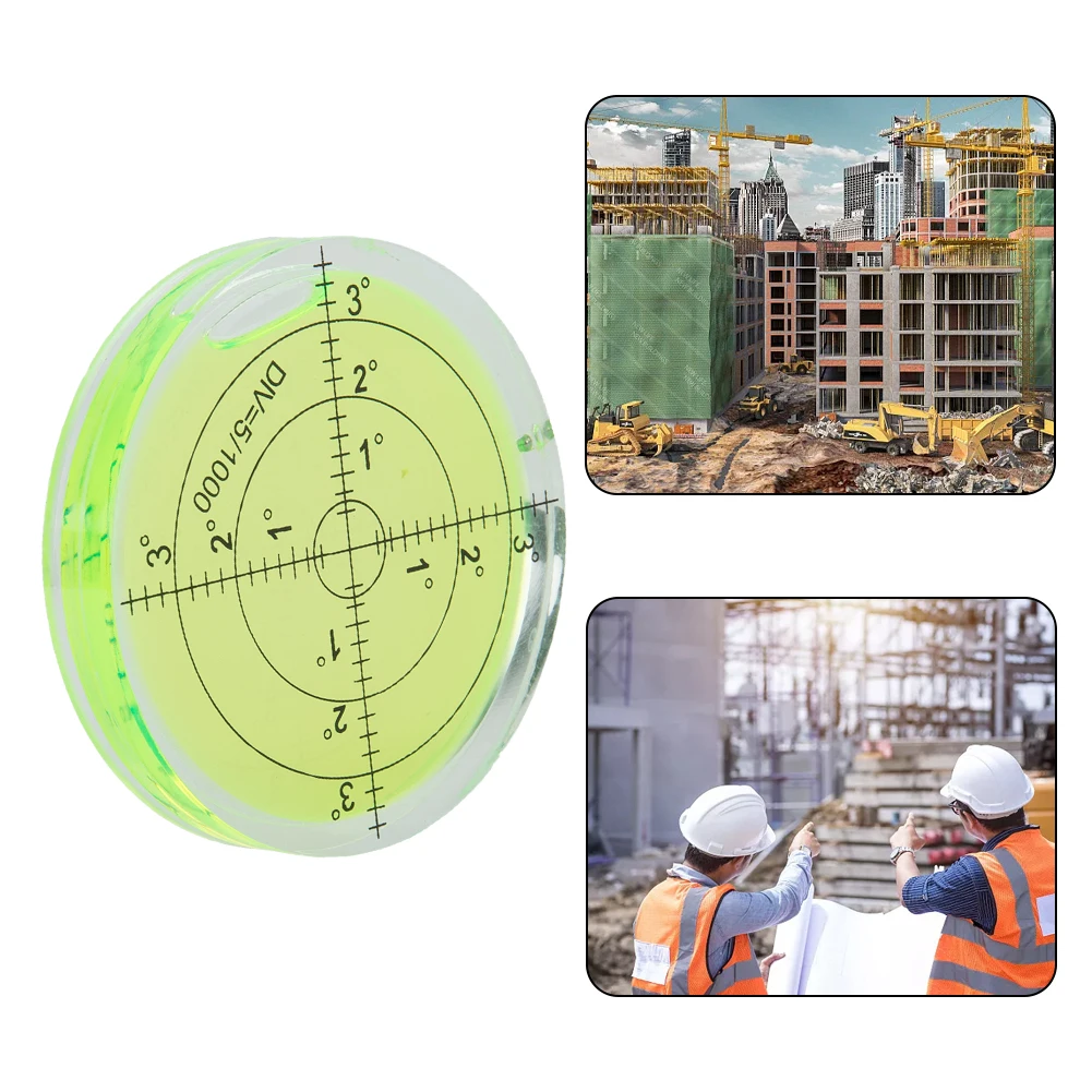 1pc Precision Spirit Bubble Level Degree Mark Surface Round Circular Measuring Kit Environmental Bulls Eye Horizontal Leveler
1pc Precision Spirit Bubble Level Degree Mark Surface Round Circular Measuring Kit Environmental Bulls Eye Horizontal Leveler