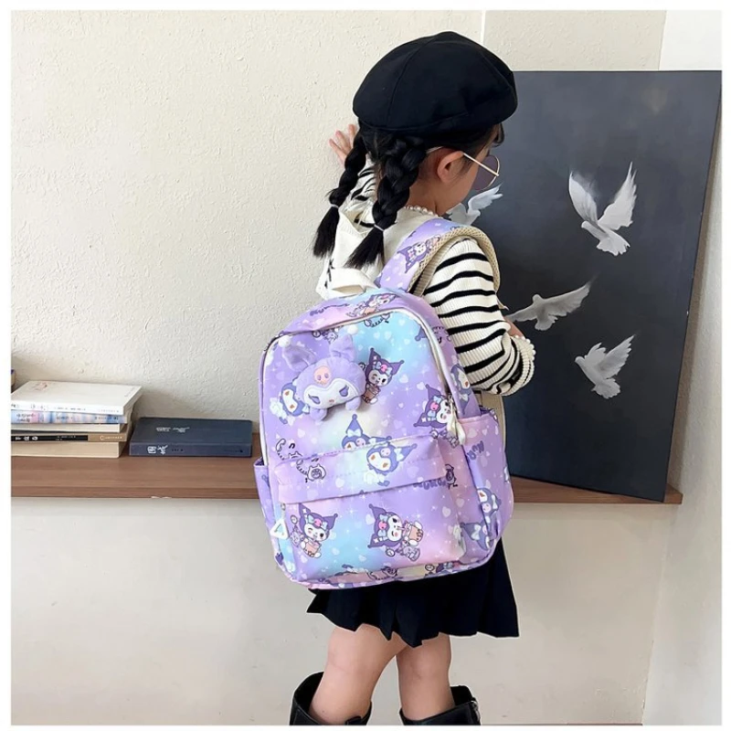 Новинка, милый школьный ранец с мультяшным анимационным рисунком Sanrio полачко для девочек, рюкзак для студентов, детская школьная сумка, подарок
Новинка, милый школьный ранец с мультяшным анимационным рисунком Sanrio полачко для девочек, рюкзак для студентов, детская школьная сумка, подарок
