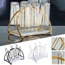 

New Glass Water Cup Rack Spin Automatically Drainboard Drying Drainer Mug Holder Stand Home Kitchen Storage Organizer