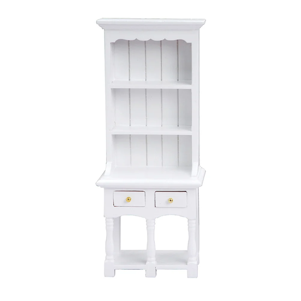 Cabinet Dollhouse Bookcase Child Bookshelf for Kids Furniture Accessories Wood Miniature Model
Cabinet Dollhouse Bookcase Child Bookshelf for Kids Furniture Accessories Wood Miniature Model